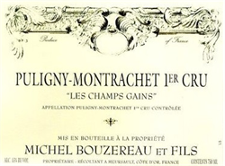 2019 Puligny-Montrachet 1er Cru, Les Champs Gains, Michel Bouzereau